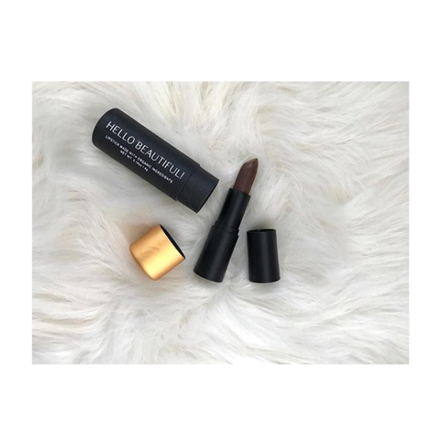 Kiesha Adinkra Hello Beautiful Lipstick Review Cinnabar